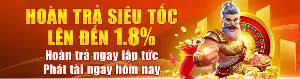 Thưởng nạp lại hàng ngày cho game bắn cá